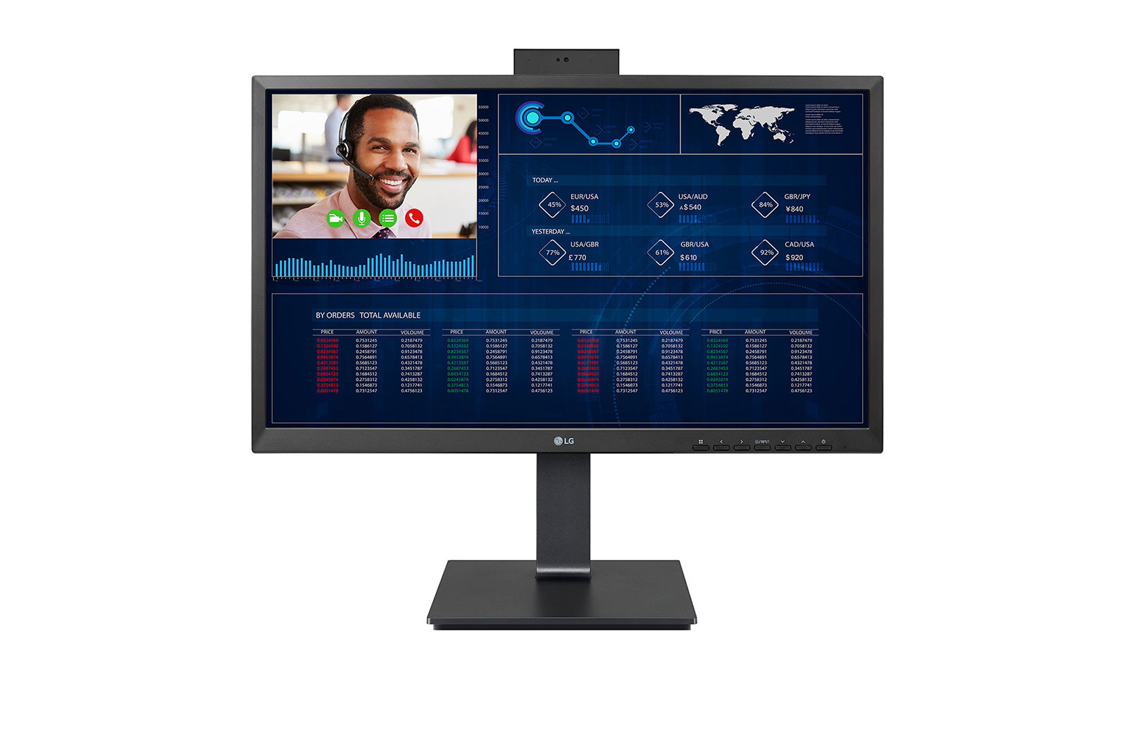 LG Thin Client 24CQ651I-6P.AEU 60,47cm 23,8Zoll Intel Pentium N6005 8GB 16GB eMMC Igel OS black