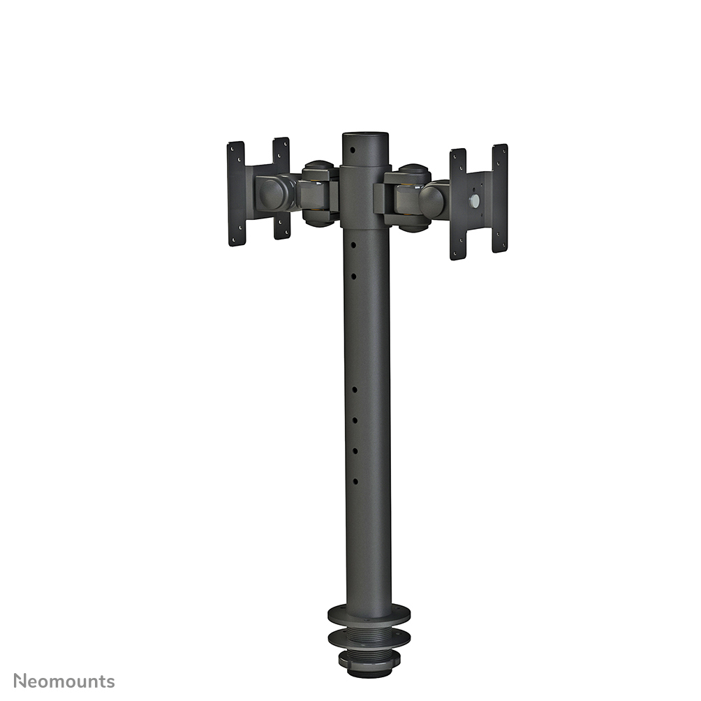NEOMOUNTS FPMA-D050DBLACK Desk Mount doppelseitig 25,4-76,2cm 10-30Zoll 20kg 2pivot VESA 75x75 or 100x100mm tilt swivel r