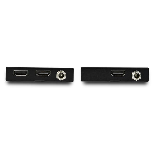 STARTECH.COM HDMI over CAT6 Extender Kit - 4K 60Hz - HDMI Balun Kit - Signal up to 165ft / 50m - HDR - 4:4:4 - 7.1 Audio Support