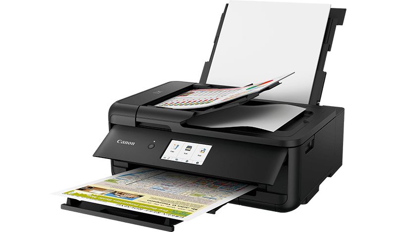 Canon PIXMA TS9550a 3 in 1 Tintenstrahl-Multifunktionsdrucker schwarz