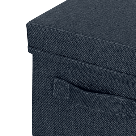 LEITZ Aufbewahrungsboxen grau 19,0 x 28,5 x 16,0 cm, 2 St.