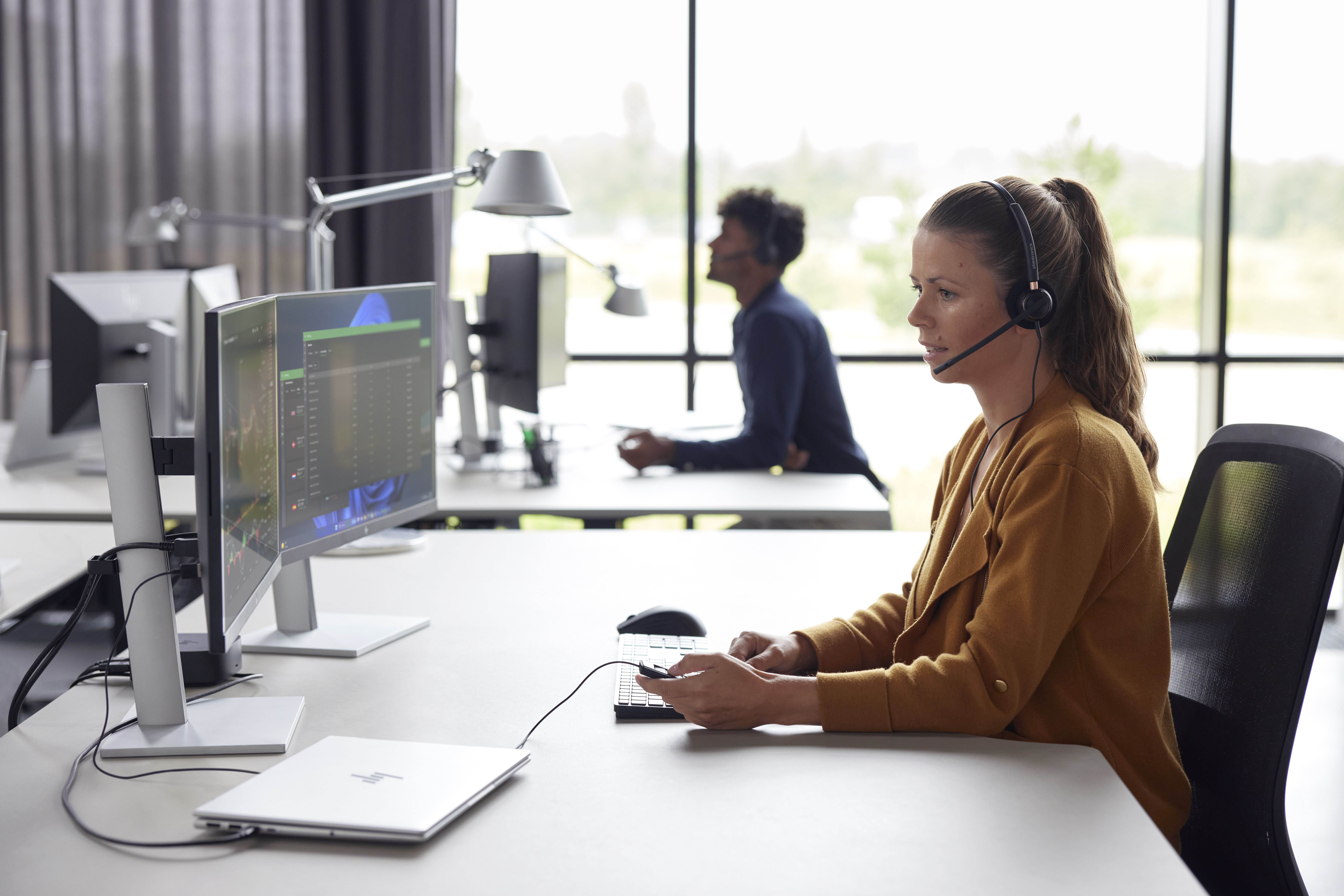 ENCOREPRO 525 USB-M TEAMS CERT BINAURAL USB CALL CENTER HEADSET