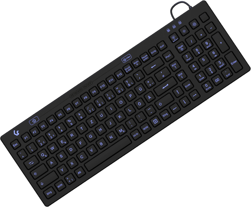 KeySonic Industrie-TAS, Silikon, IP68,BK, KSK-6031INEL-B(DE)