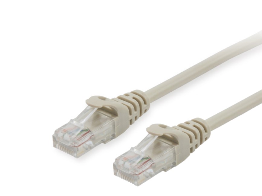 Equip Patchkabel Cat6A U/UTP 2xRJ45 0.15m beige LSZH Polybeutel