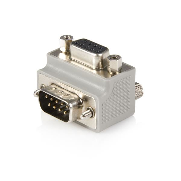 RIGHT ANGLE DB9 SERIAL CABLE CABLE ADAPTER TYPE 2 - M/F