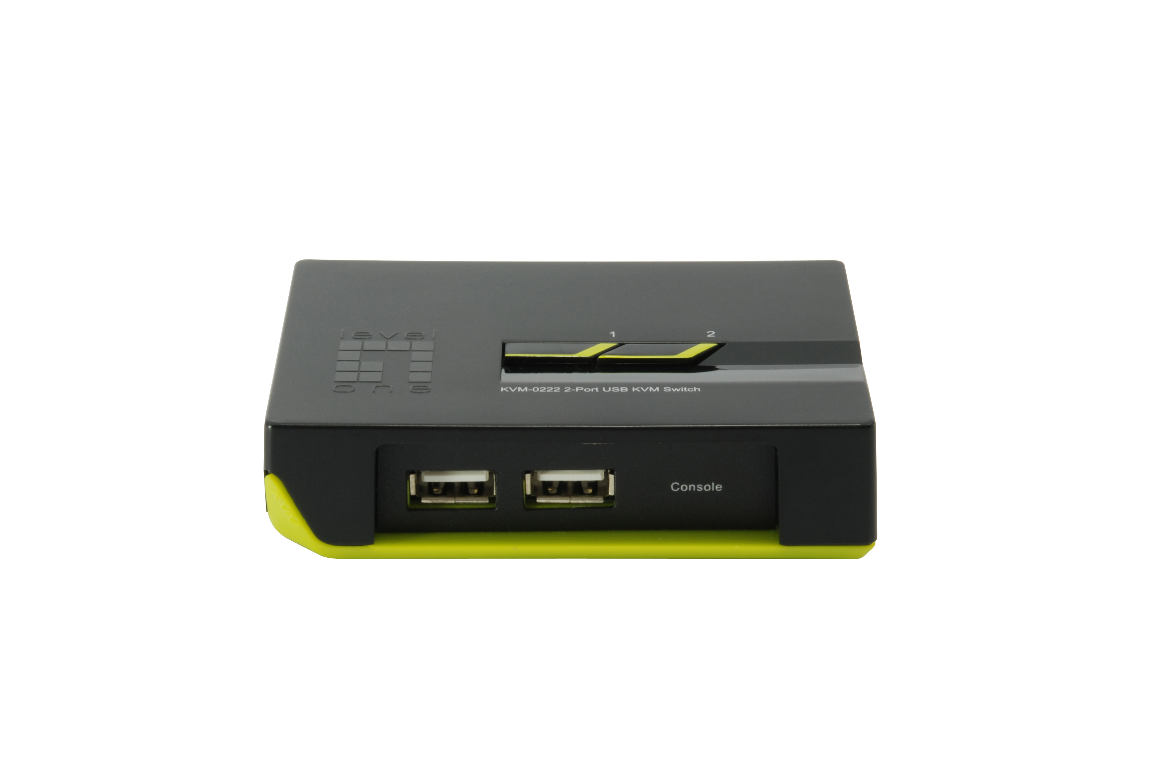 LevelOne KVM Switch 2-Port USB VGA sw