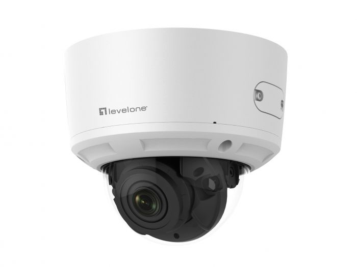 LevelOne IPCam 4xZ Dome Fix Out 8MP/H.265/IR/ 13W/PoE/IP67