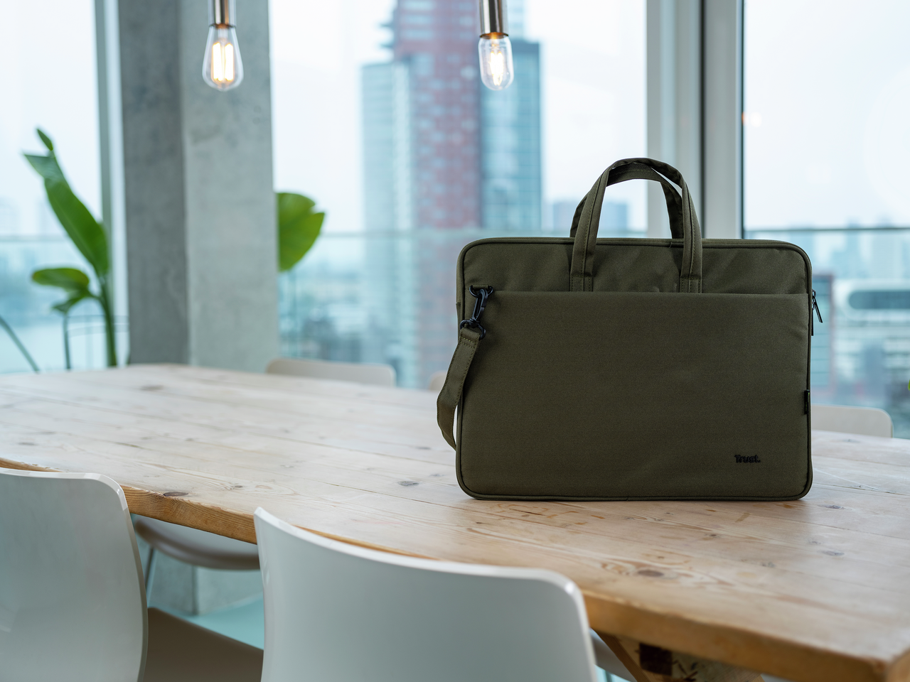 BOLOGNA LAPTOP BAG 16 GREEN ECO FRIENDLY