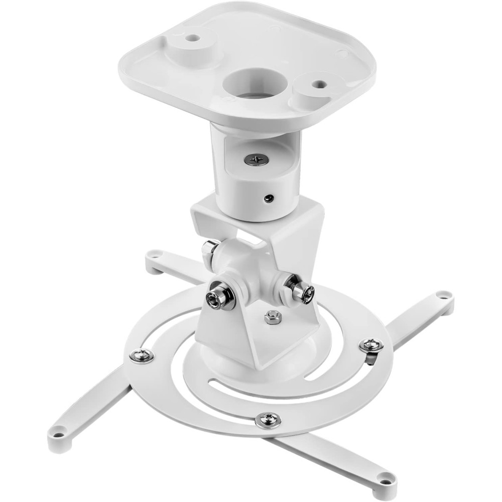 TECHLY Universal Deckenhalterung fuer Beamer und Projektoren bis 10Kg Vollbeweglich durch vier Halterungsarme