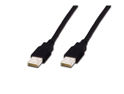 USB 2.0 Anschlusskabel USB-A (Stecker) > USB-A (Stecker)