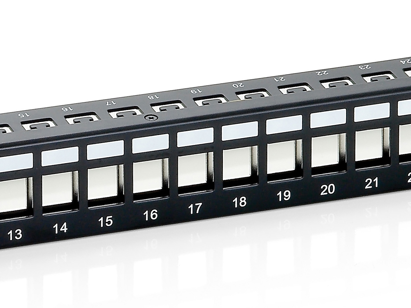 Equip 19 Patchpanel 24xKeystones FTP 1U LSA/110 RAL9005