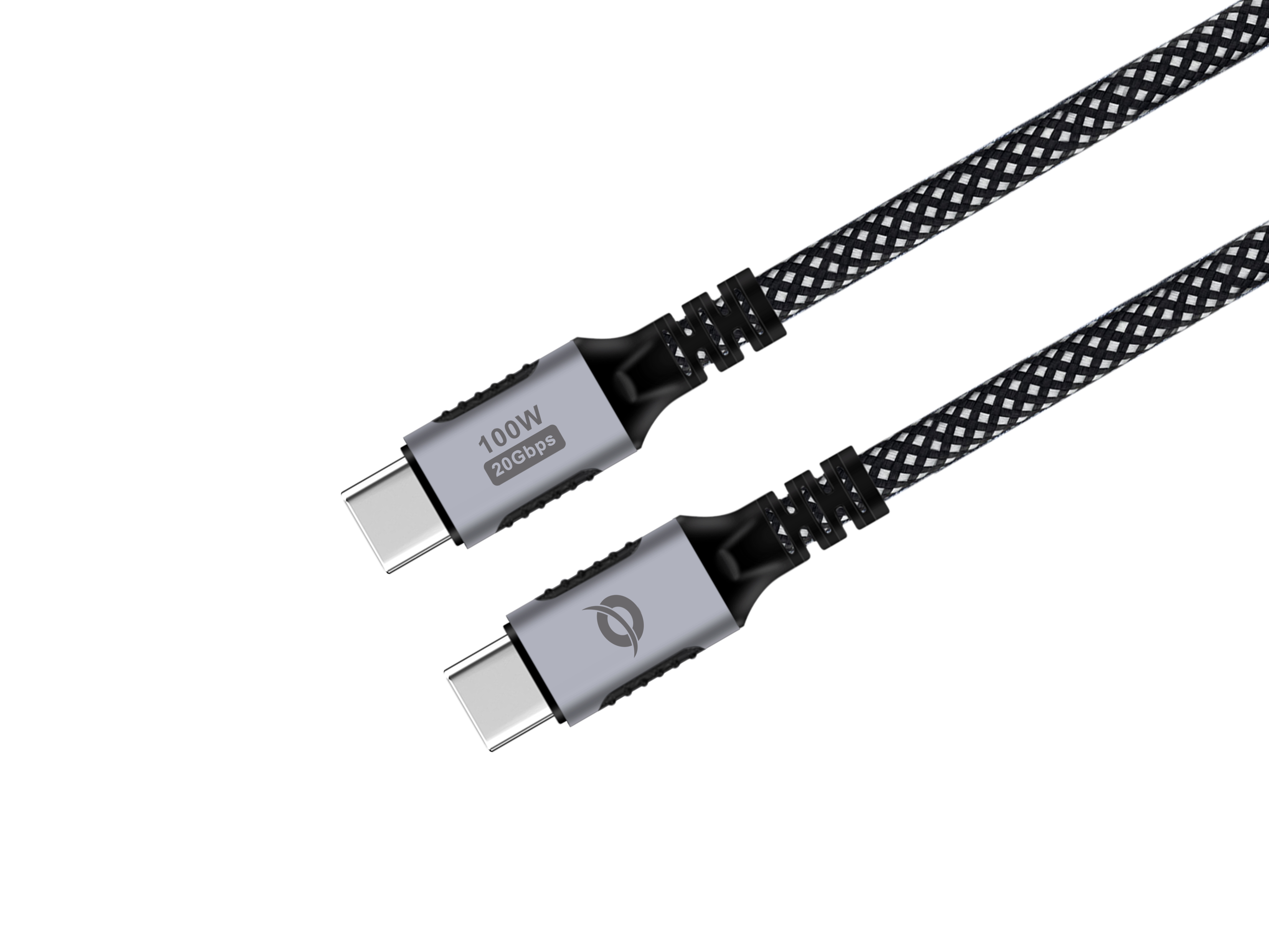CONCEPTRONIC Kabel USB-C3.2->C 100W/PD3.0 20Gbs 1.20m sw
