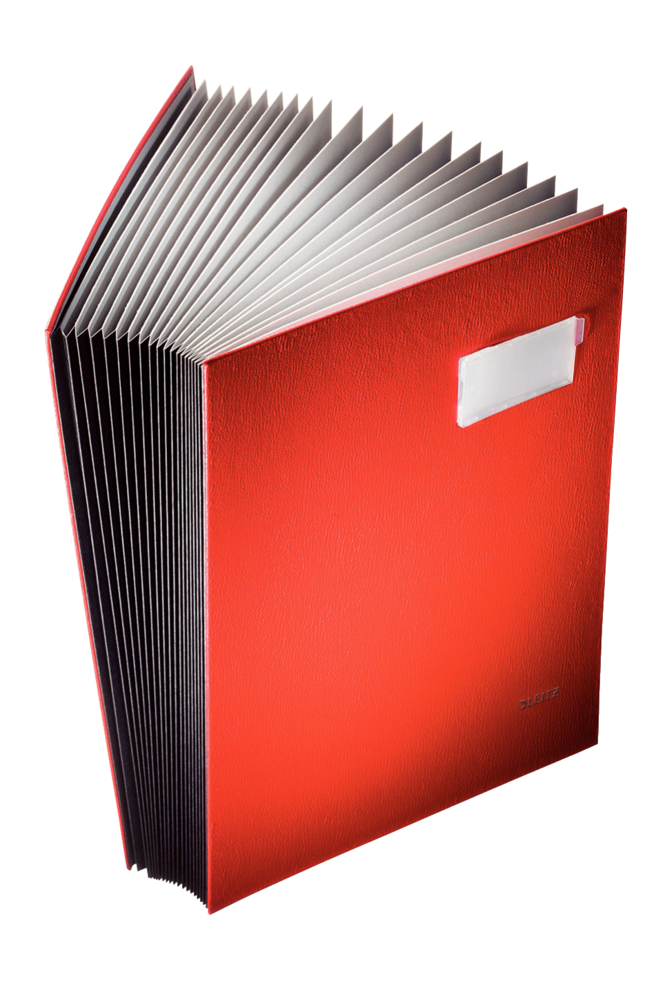 LEITZ Unterschriftenmappe Unterschritsmappe 5700 20 Fächer rot, 1 St.