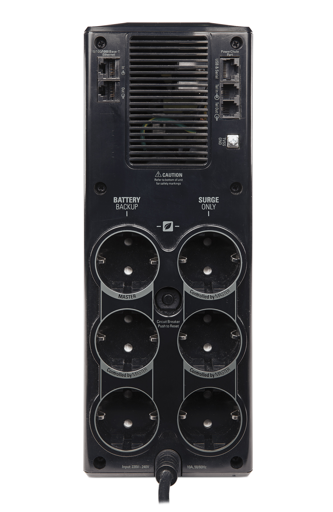 APC Back-UPS Pro 1200 UPS AC 230V 720Watt 1200VA USB output connectors 6