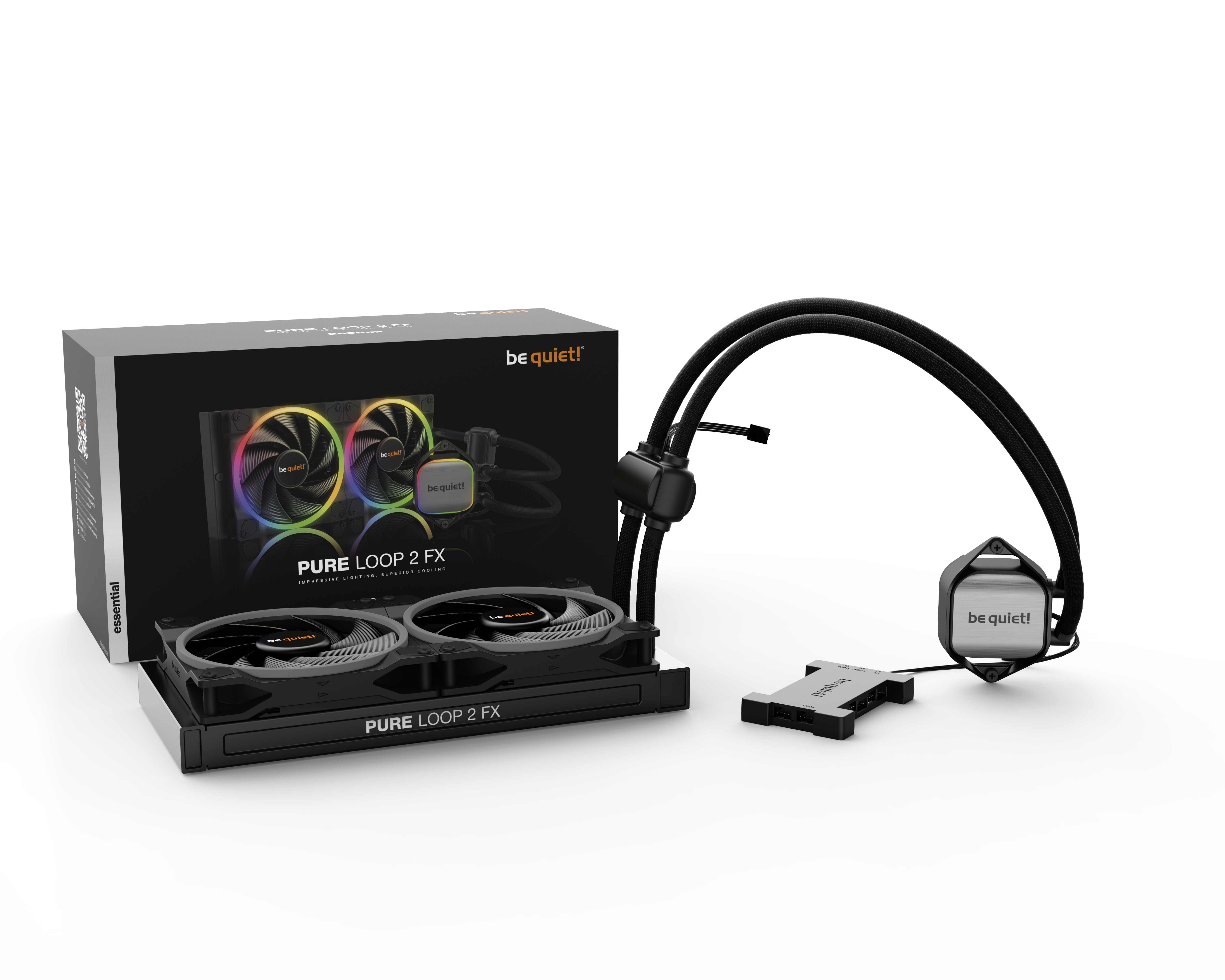 K Cooler Wasserkühlung be quiet! Pure Loop 2 FX 280mm ARGB