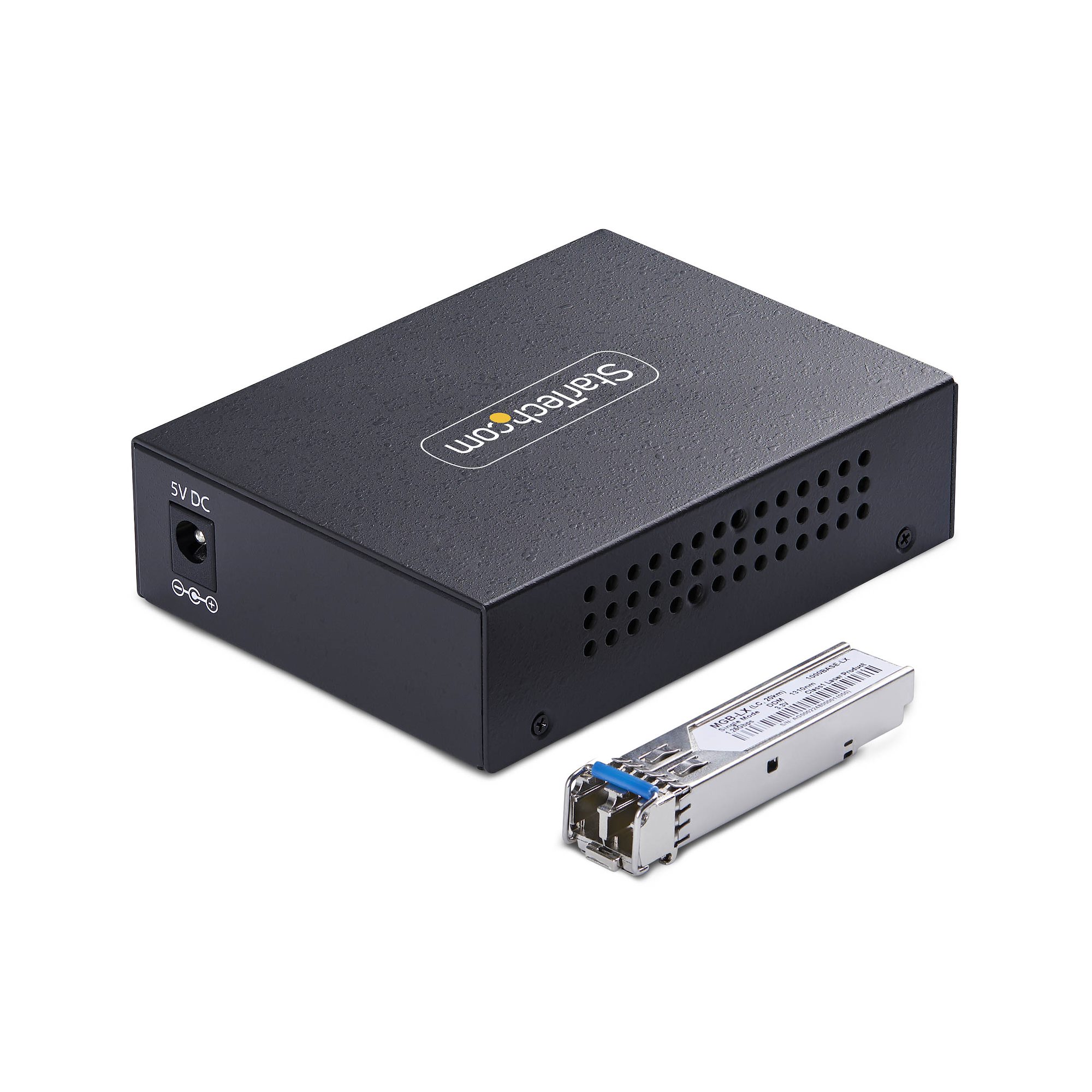 SM LC FIBER MEDIA CONVERTER .