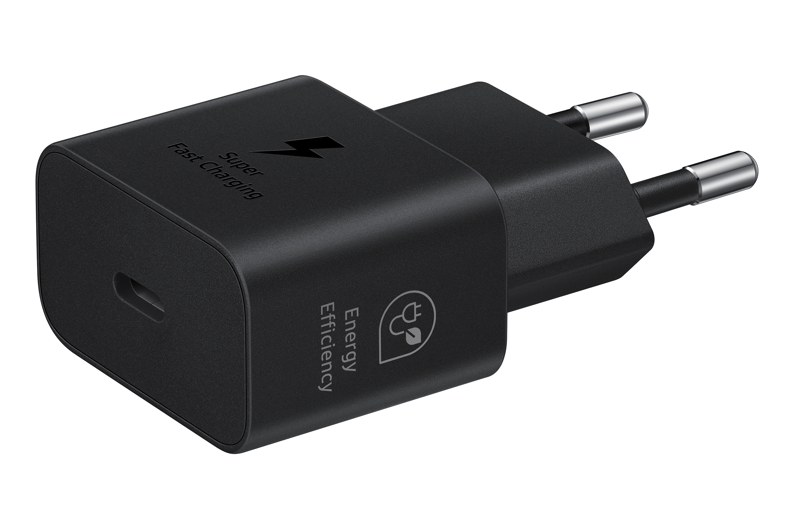 Samsung Schnellladegerät - ohne Datenkabel - USB-C 25W - schwarz