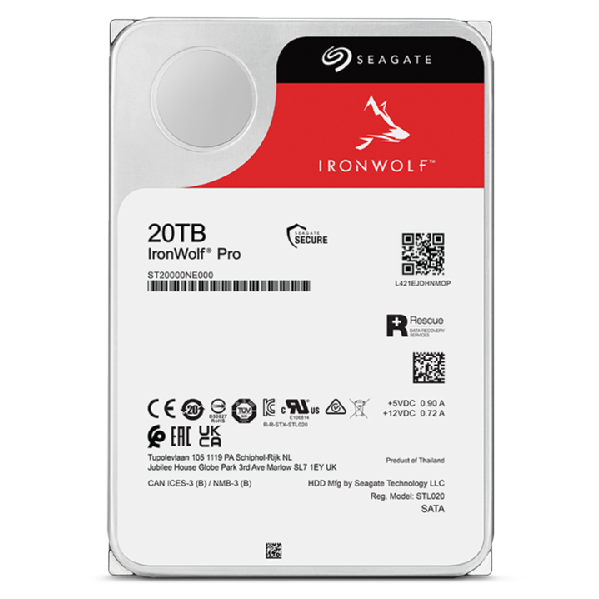 Seagate IronWolf Pro ST20000NT001 / 20TB