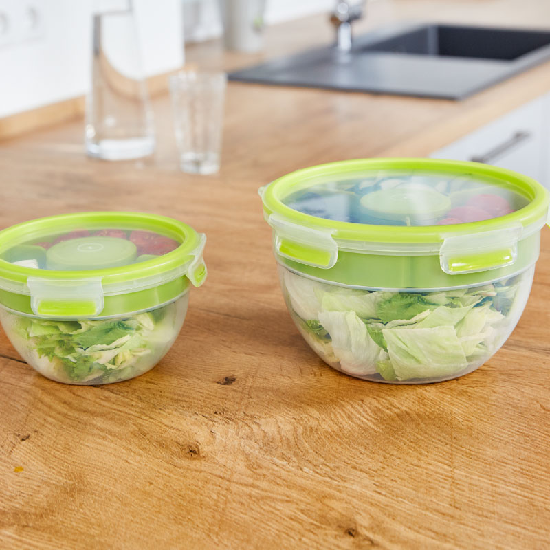 emsa Frischhaltedose CLIP & GO XL 12,7 cm hoch grün 2,6 l, 1 St.