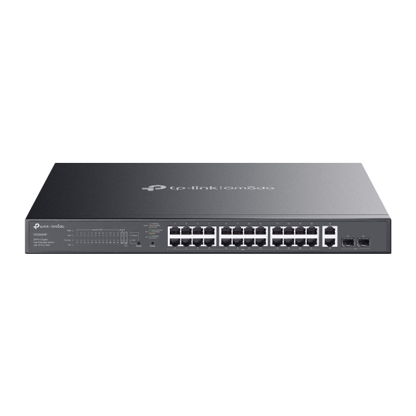 28-PORT 1G POE SWITCH EASY MANAGED WITH 24-PORT POE+