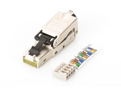 DIGITUS PRO SHIELDED RJ45 CONNECTOR FOR FIELD ASSEMBLY