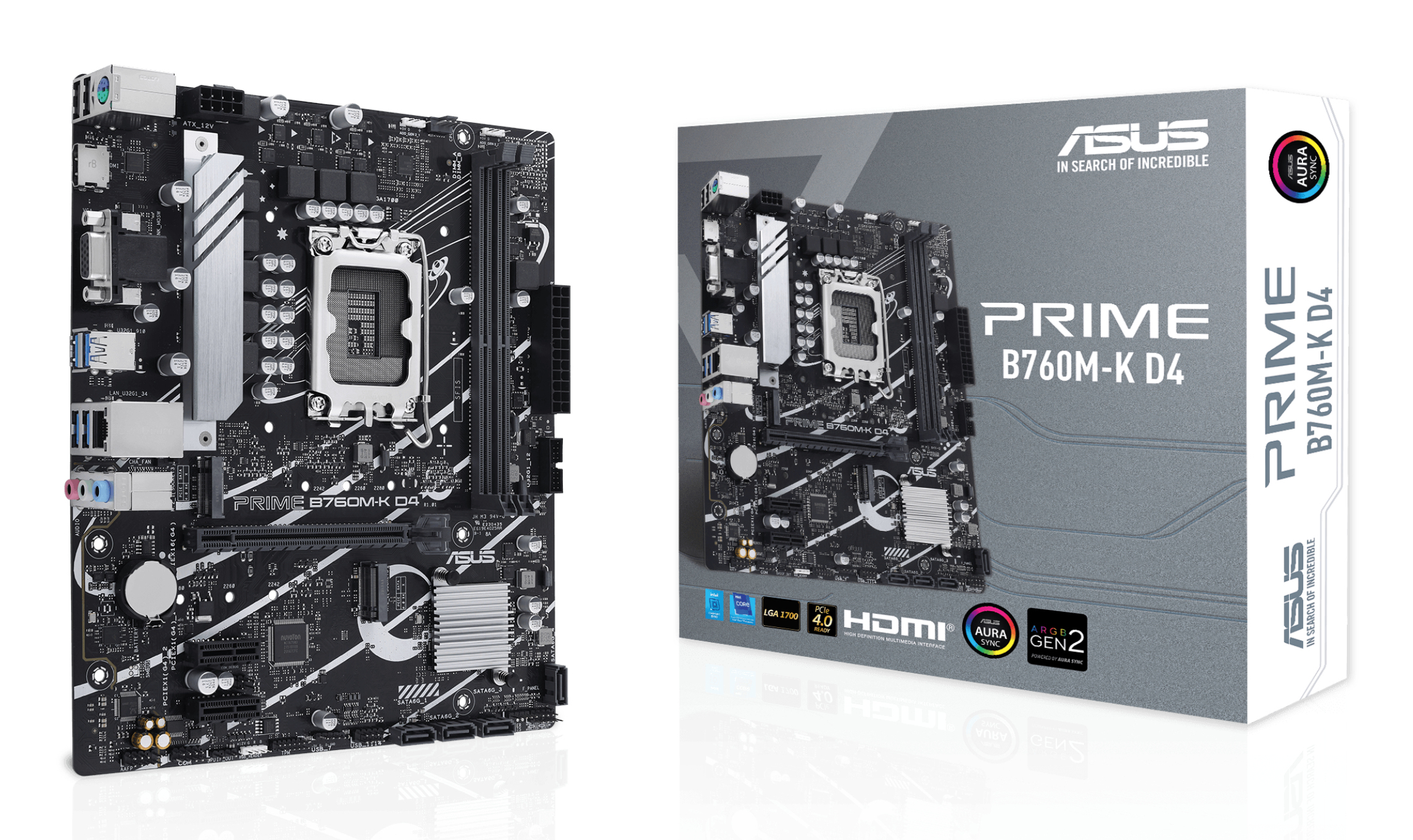ASUS PRIME B760M-K D4 (INTEL,1700,DDR4,mATX)