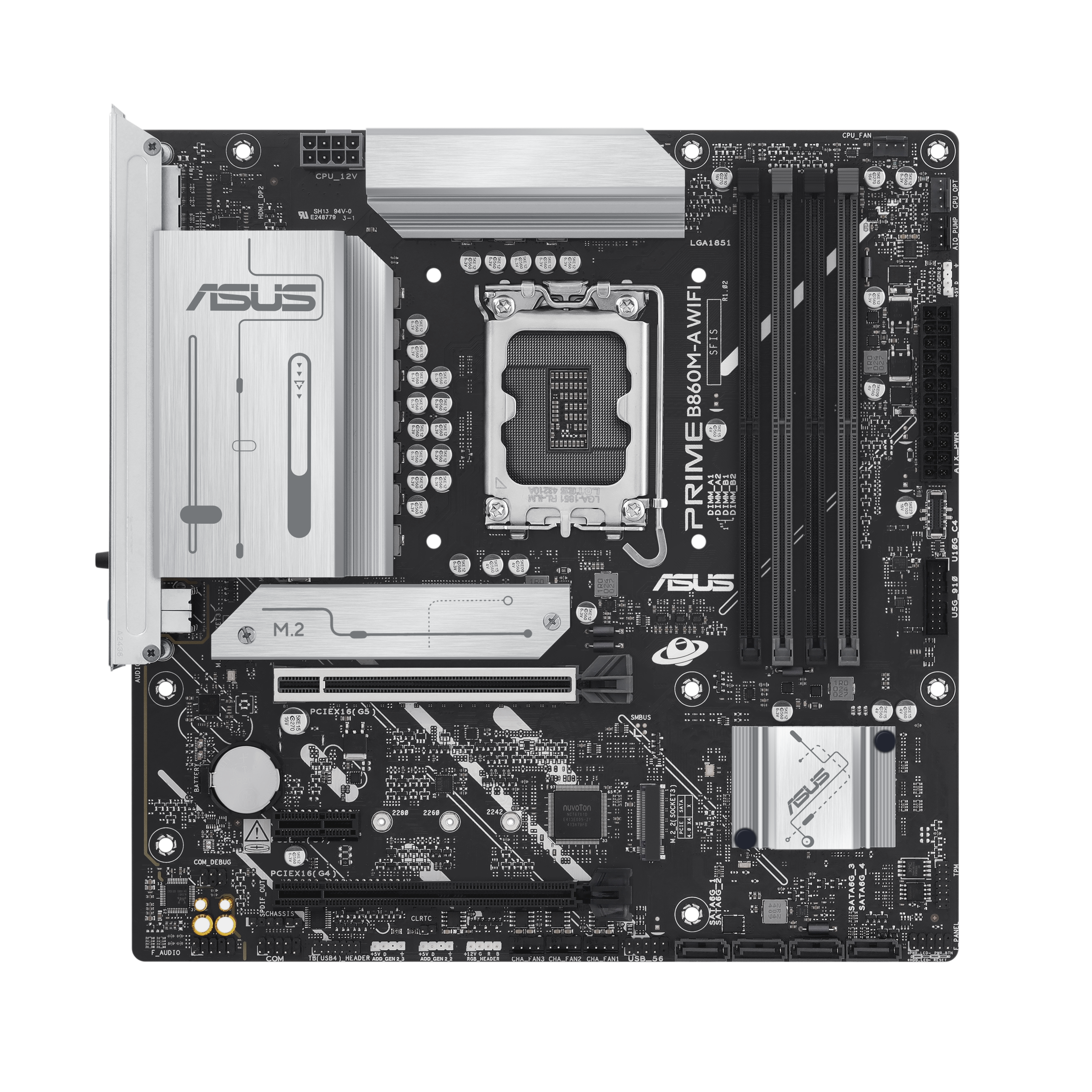 ASUS PRIME B860M-A WIFI LGA1851 DDR5 mATX MB