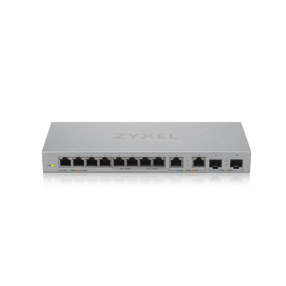 Zyxel Switch XGS1010-12 MultiGig V2 10-Port Unmanaged