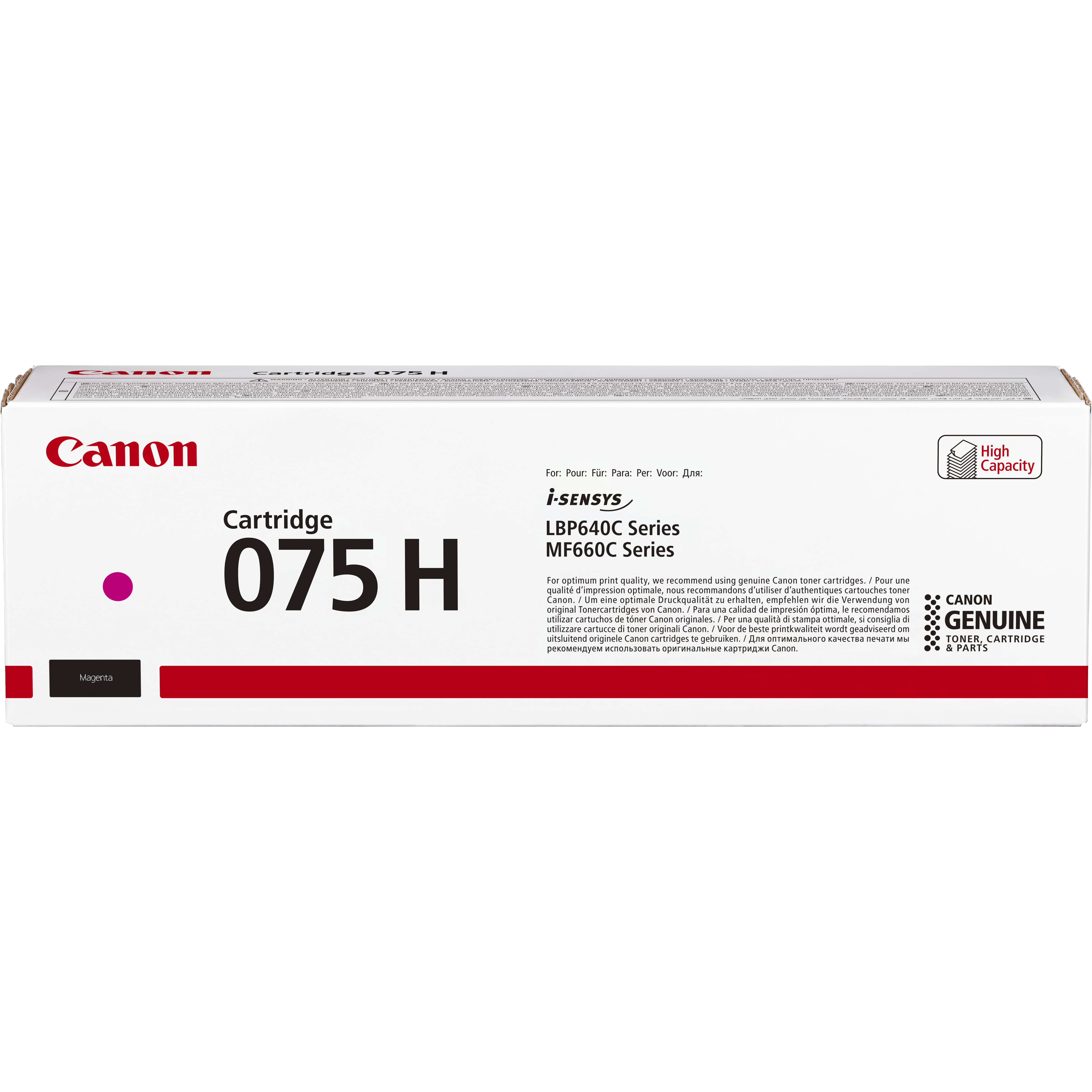 Toner Canon 075H M magenta 2500 Seiten