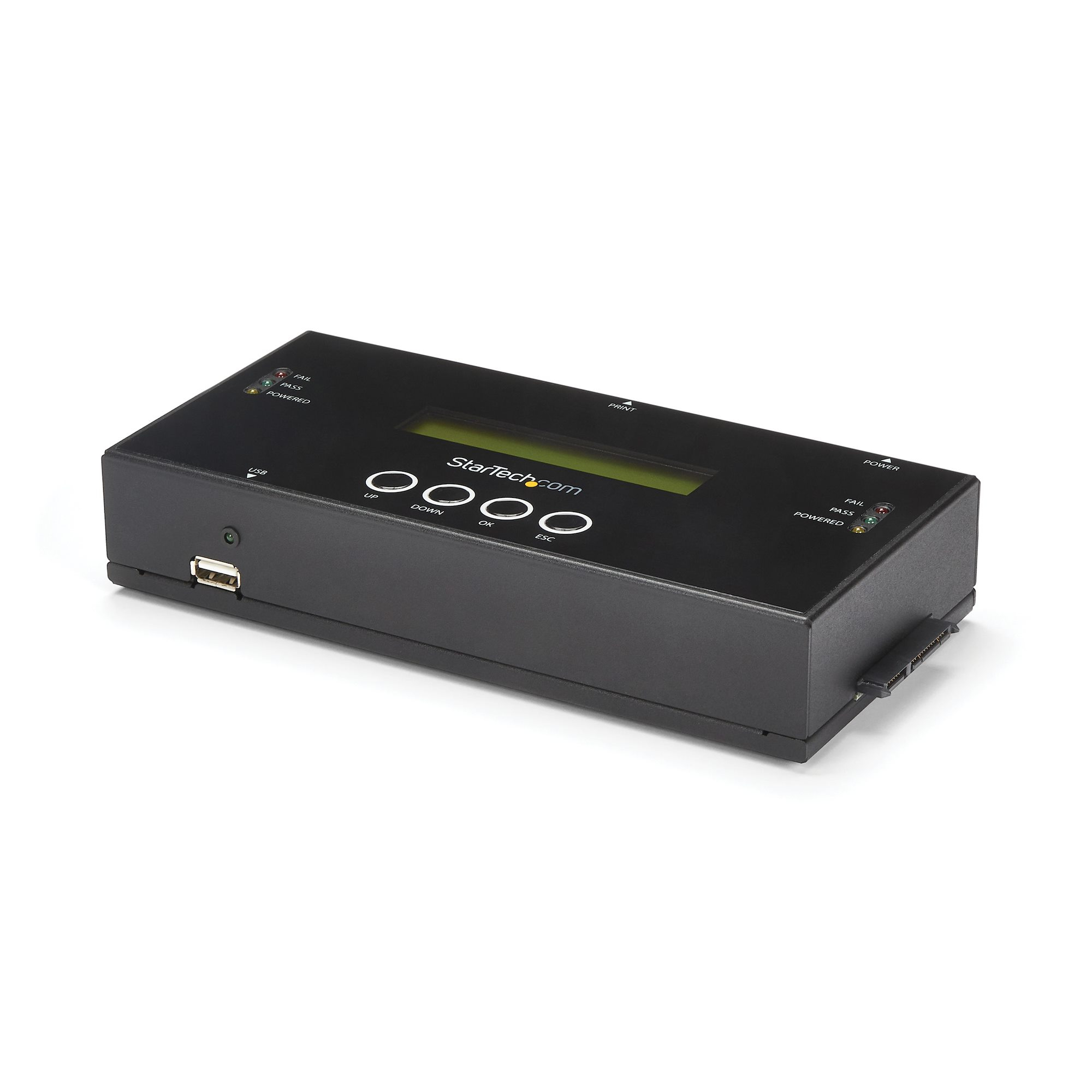 STARTECH.COM 1:1 Standalone Festplatten Duplizierer und Löscher für 2,5 / 3,5 Zoll SATA und SAS Laufwerke