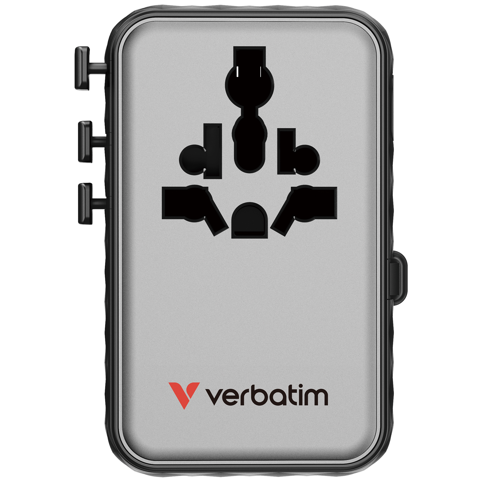 Verbatim Charge'n'Travel Adapter 100W 1C retractable black