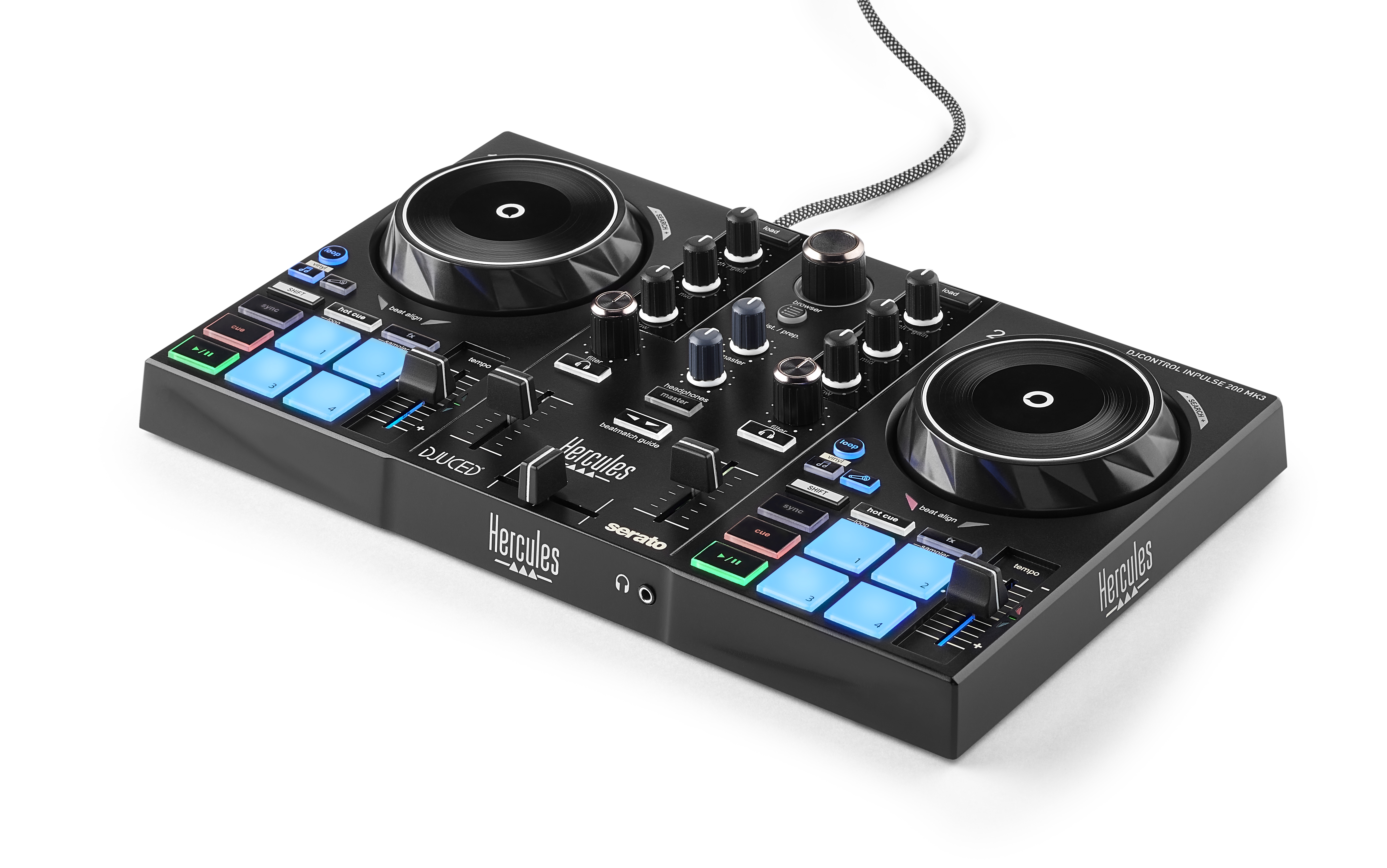 Mixersteuerung Hercules DJ Control Inpulse 200MK3 retail