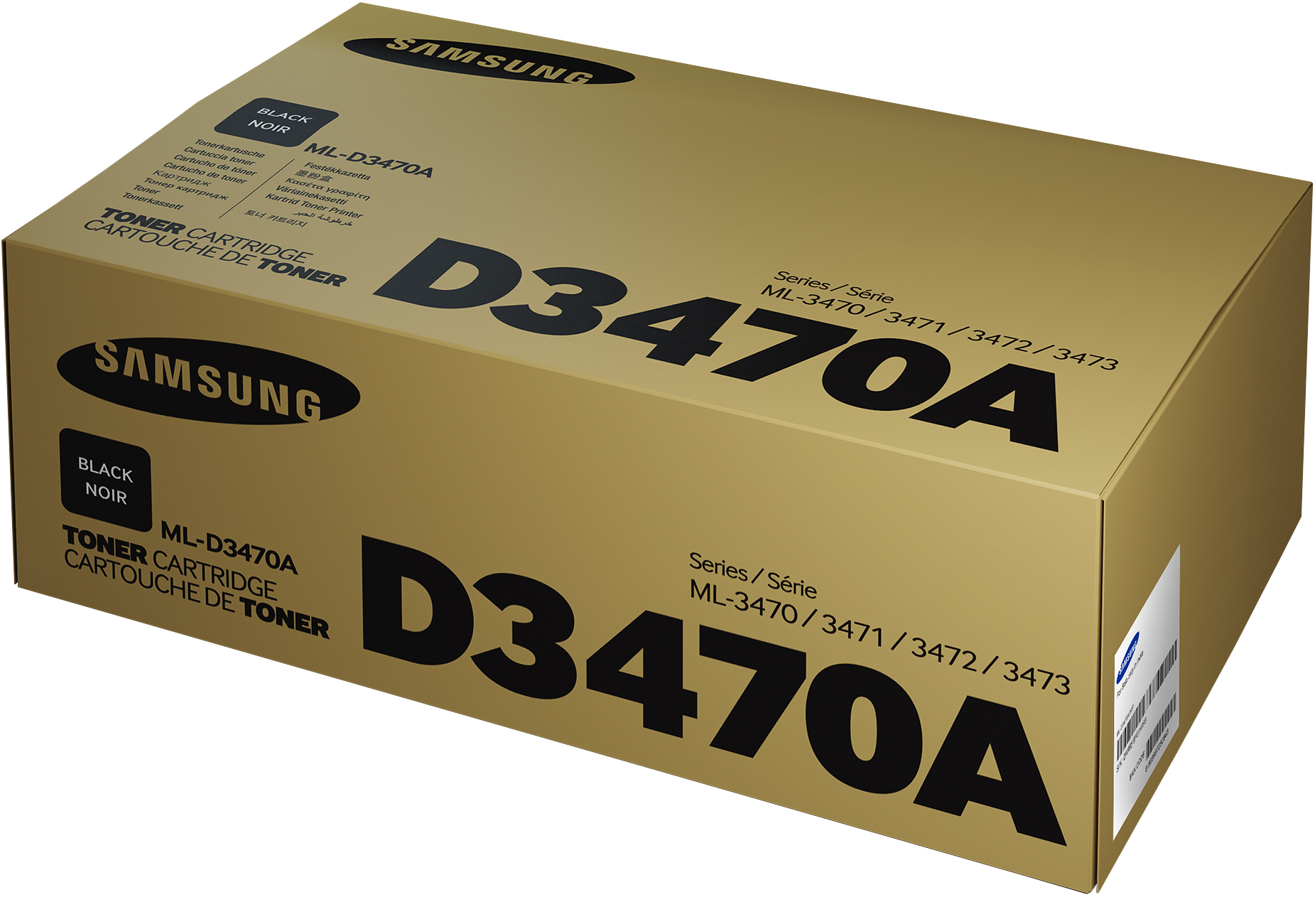 HP ersetzt Samsung ML D3470A Schwarz Tonerpatrone
