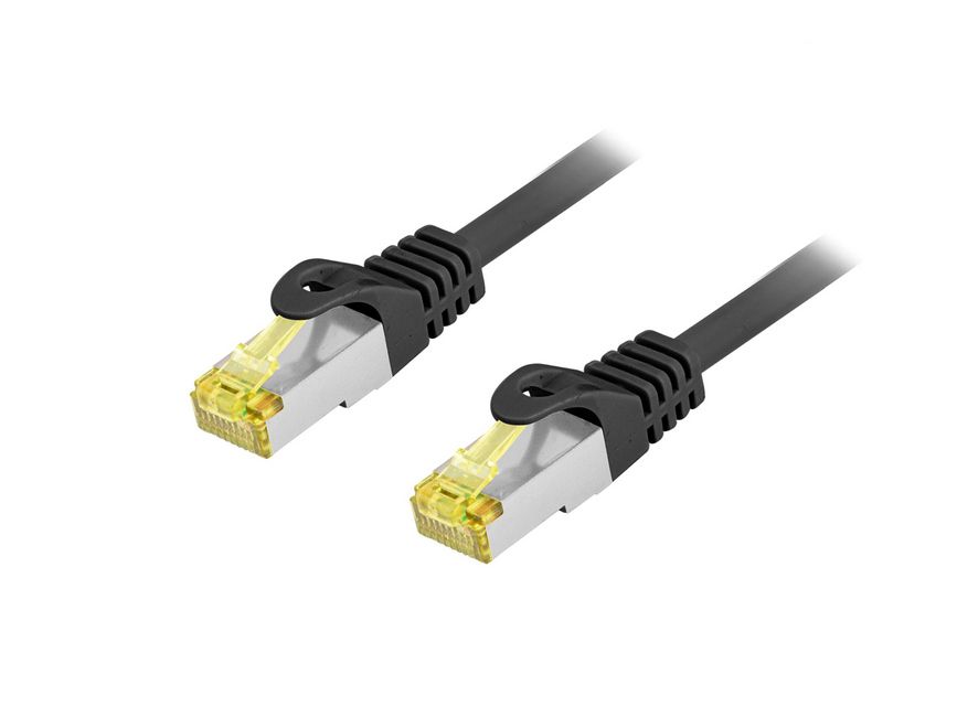 Equip Patchkabel Cat6A Outd.S/FTP 2xRJ45 0.25m schwarz LSZH Polybeutel