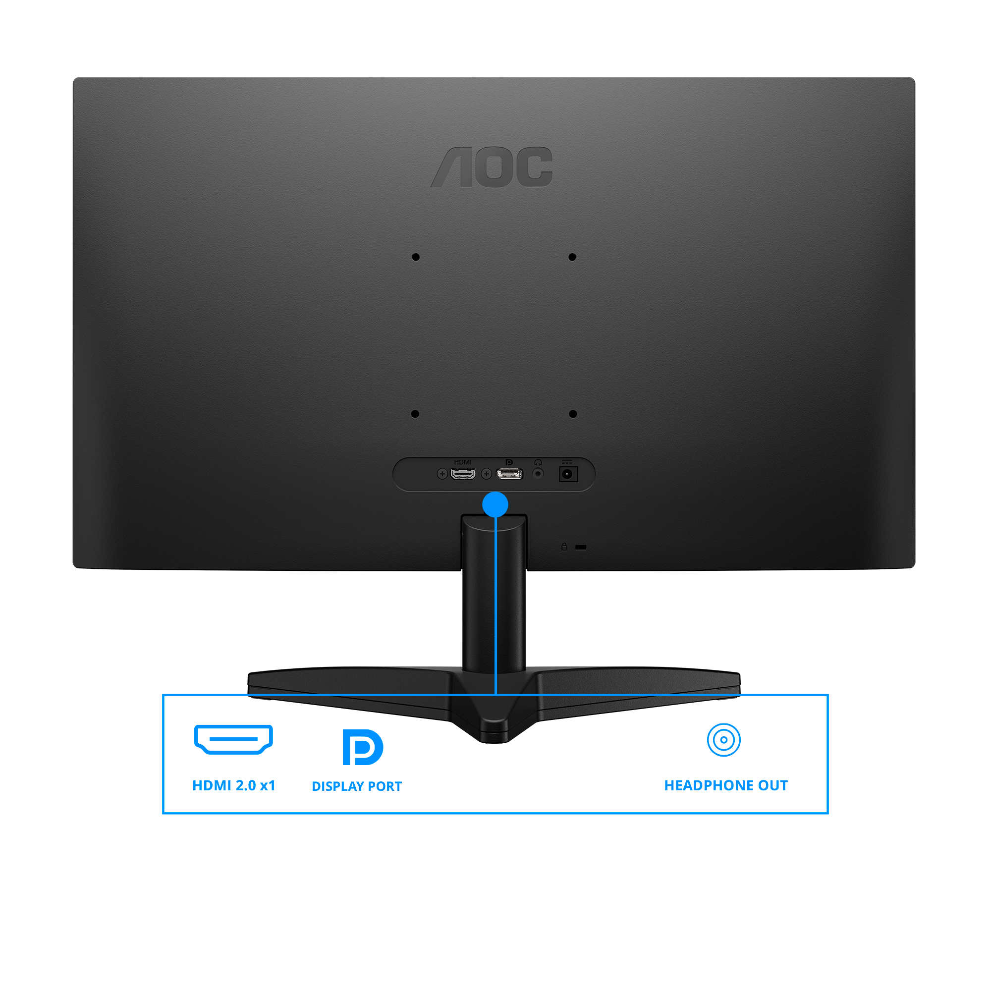 AOC 60,5cm (23,8) Q24B36X 16:09 HDMI+DP black