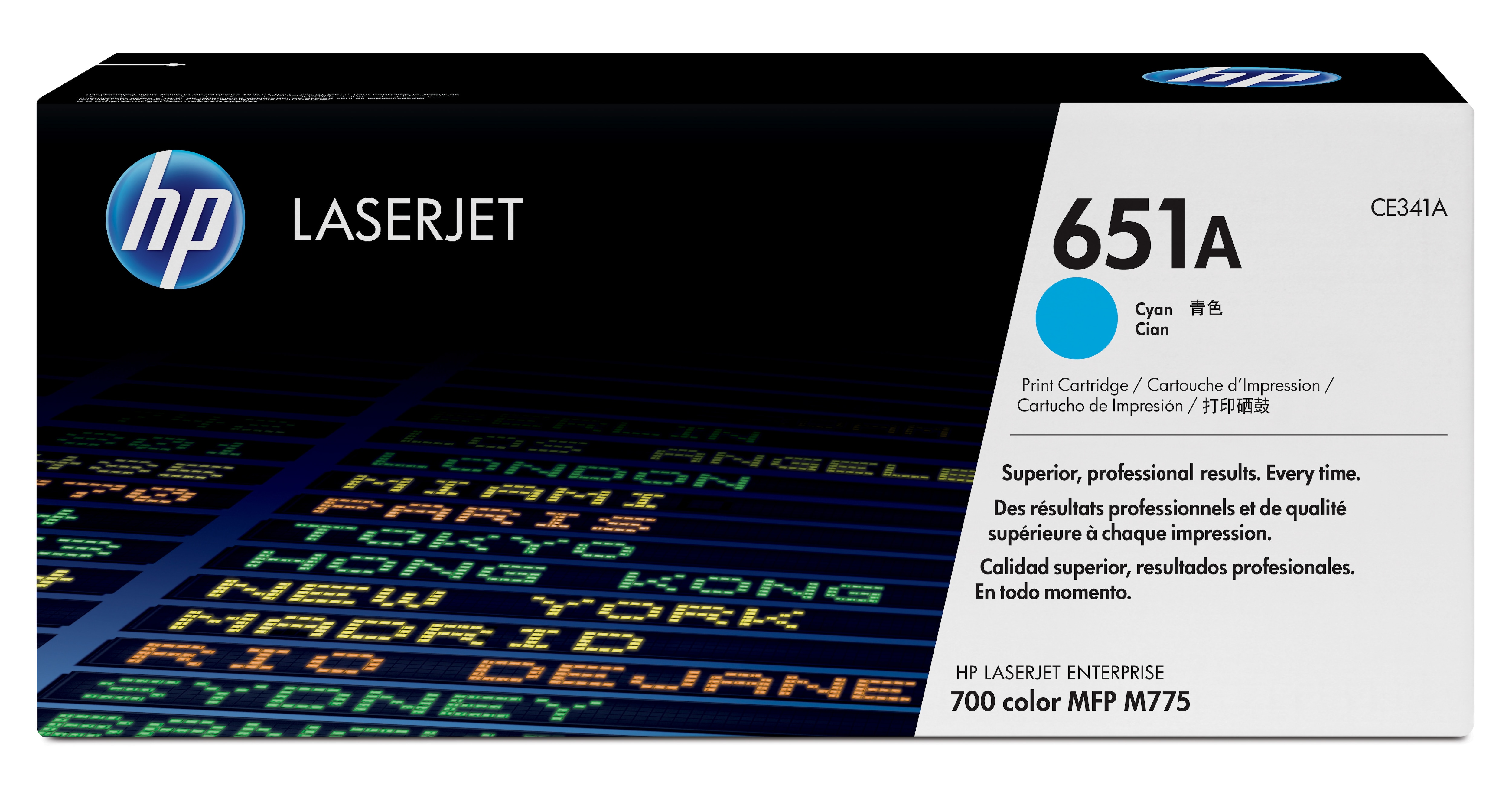 HP 651A (CE341A) cyan Tonerkartusche