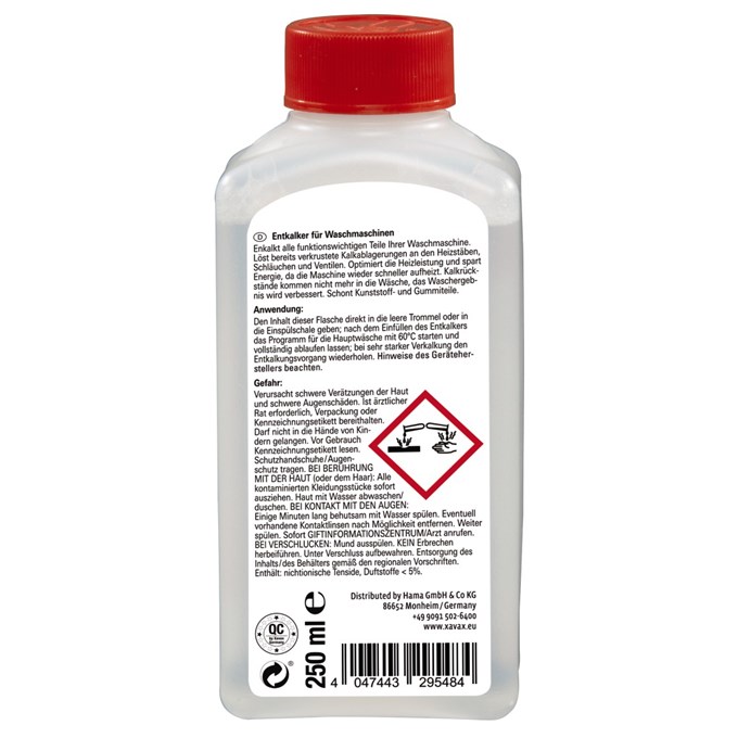 xavax® Waschmaschinen-Entkalker, 250 ml