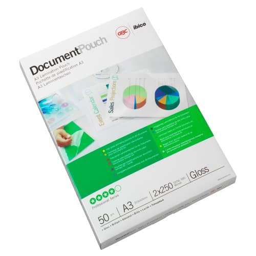 GBC Laminierfolien glänzend für A3 125 micron, 25 St.