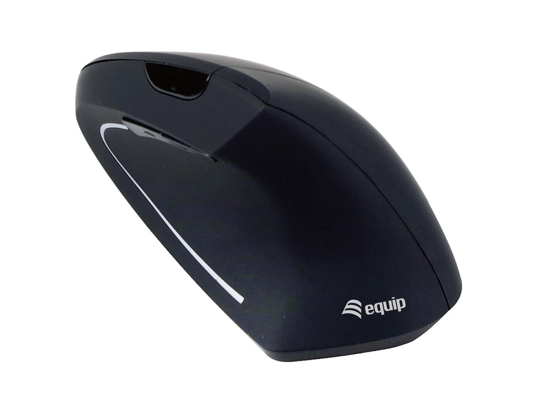 Equip Ergonomische Maus USB-A Stick Rechts schwarz