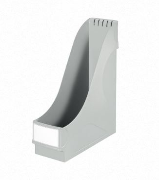 LEITZ Stehsammler Kunststoff 24250085 grau Kunststoff, DIN A4, 1 St.