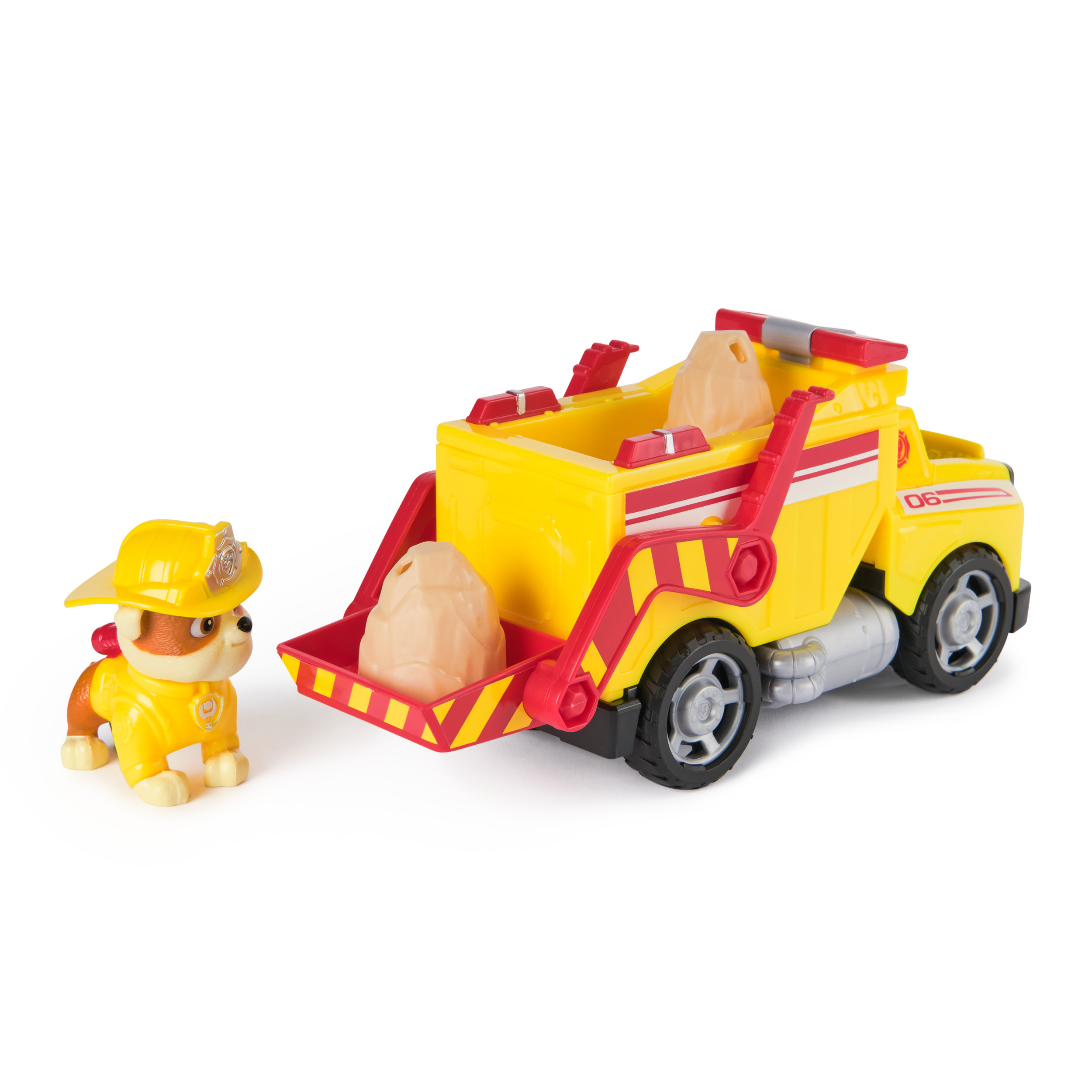Paw Patrol Fire Rescue - Rubbles Rettungs-Truck, Spielfahrzeug
