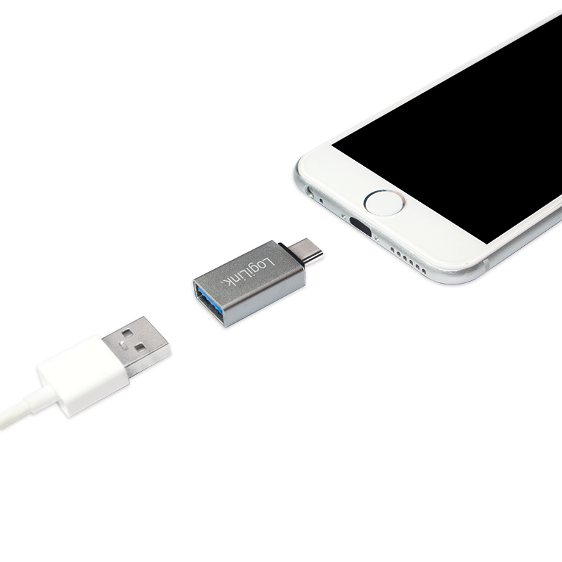 Logilink Adapter 2stk. USB-A/Type-C Micro-USB/Type-C