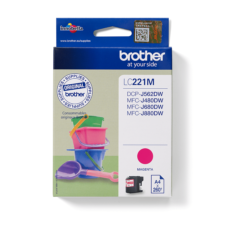 INK CARTRIDGE MAGENTA 260 PAGES FOR MFC-J880DW