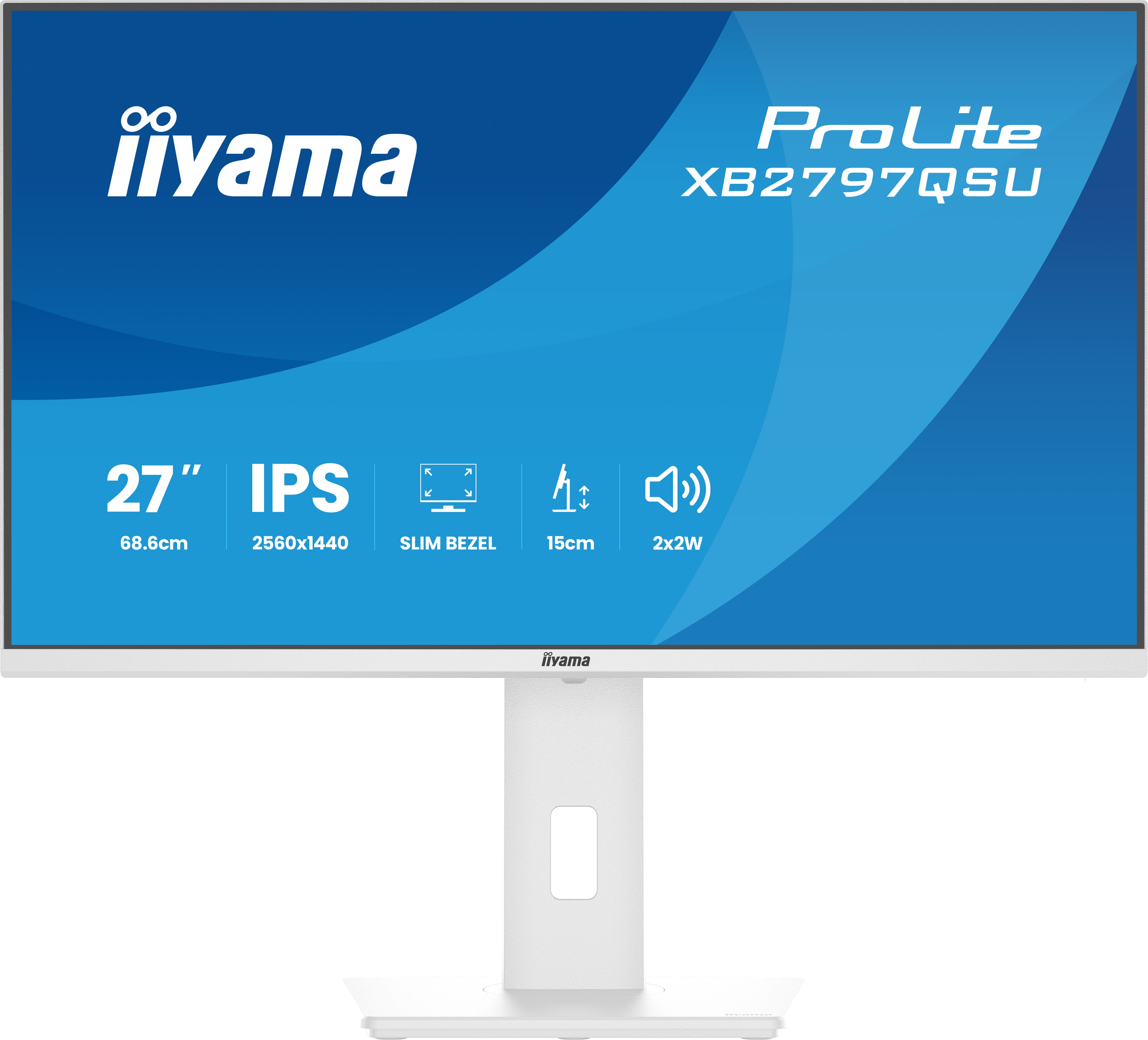 IIYAMA 68.6cm (27) XB2797QSU-W1 16:9 2xHDMI+DP+2xUSB-C