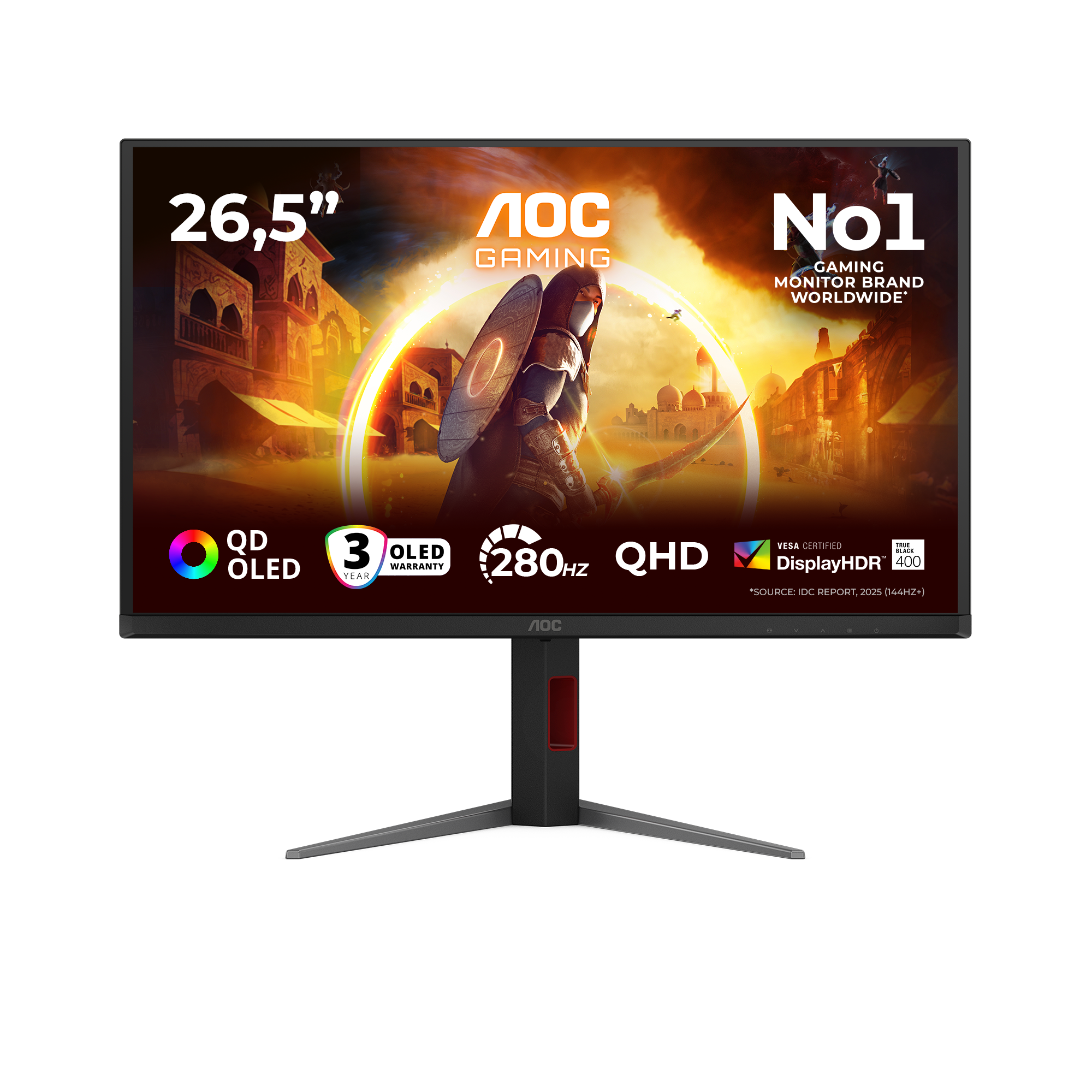 AGON Q27G4ZD QD-OLED, Gaming-Monitor
