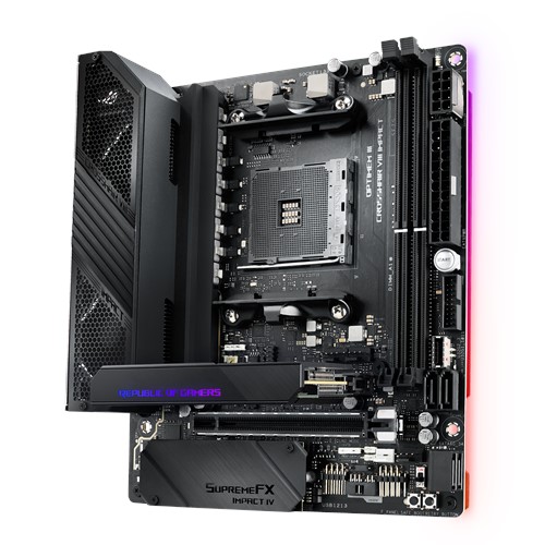 ASUS ROG CROSSHAIR VIII IMPACT (AMD,AM4,DDR4,mDTX)