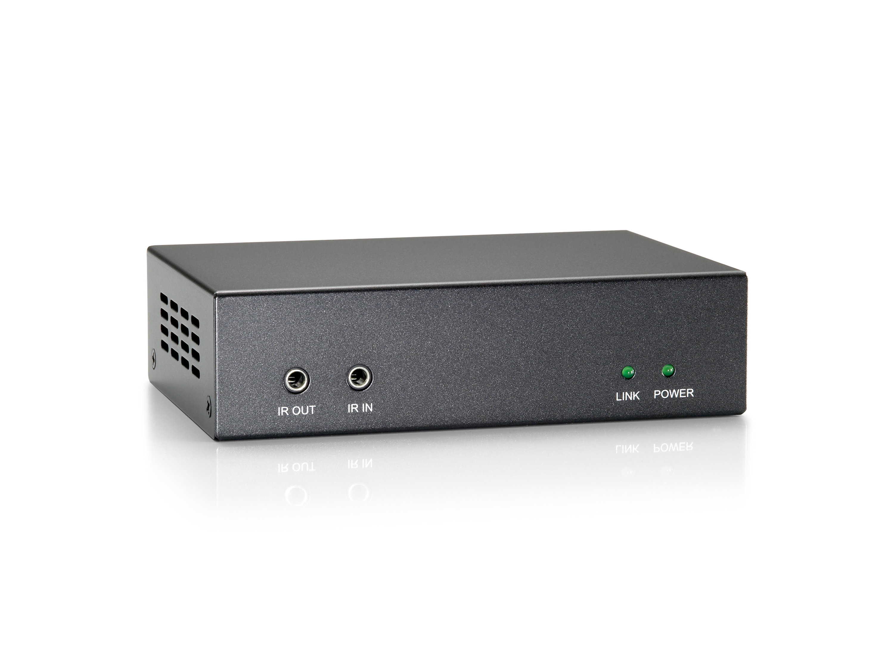 LevelOne HDMI Empfänger Cat5 HDBaseT 2xHDMI/2xRS-232 schwarz