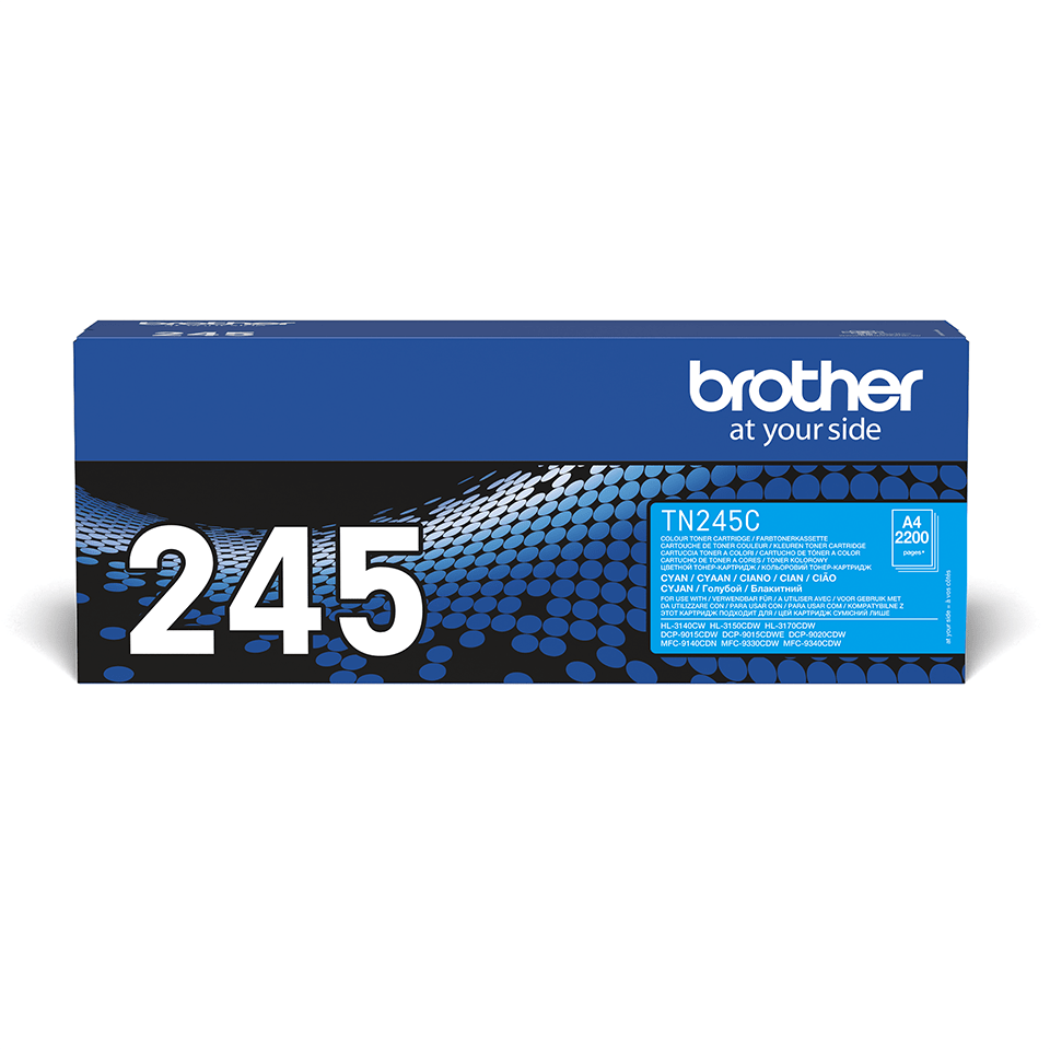 TN-245C TONER CARTRIDGE CYAN F. HL-3140/3150/3170 F.2200 P