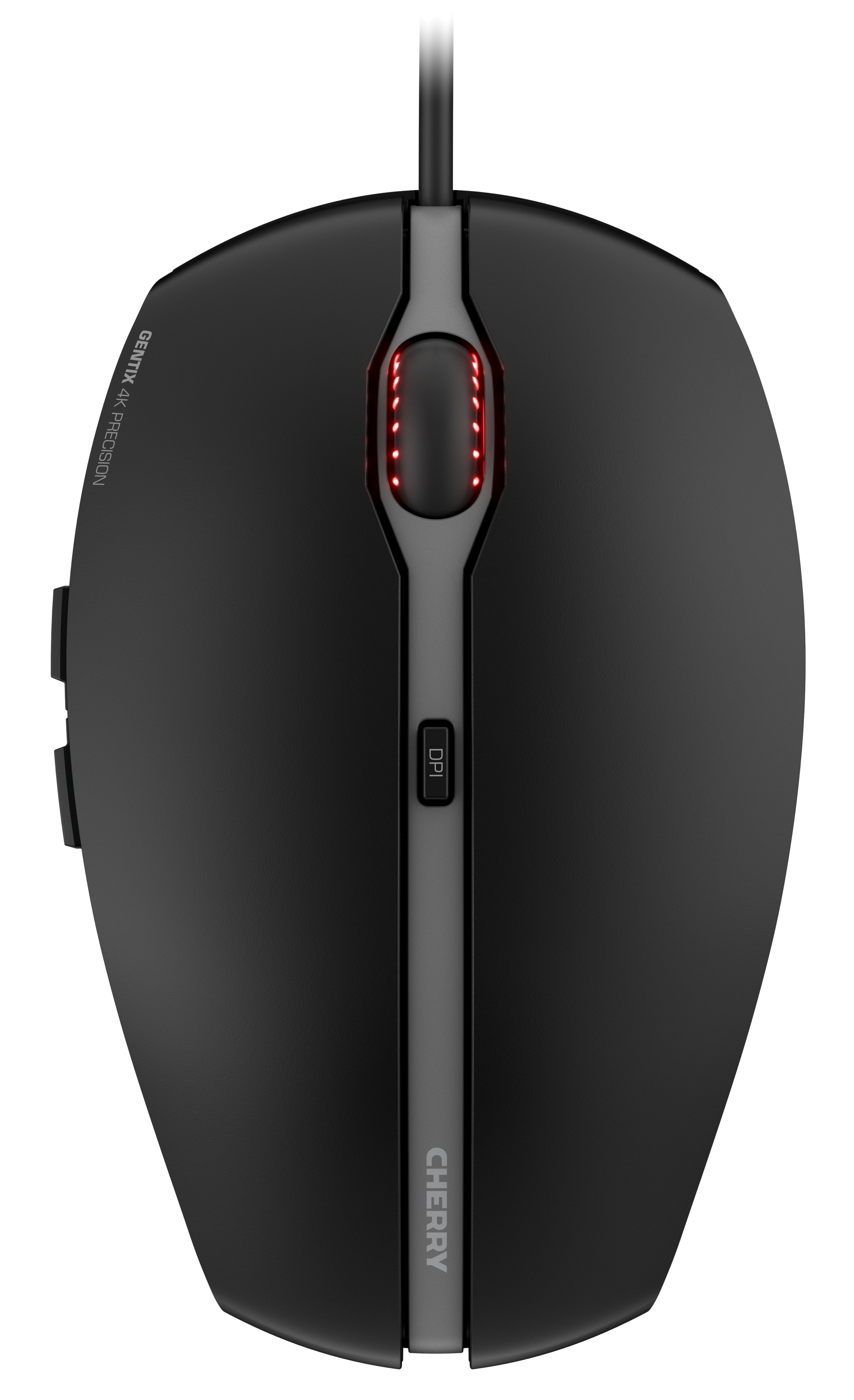 CHERRY GENTIX 4K Maus kabelgebunden schwarz, grau