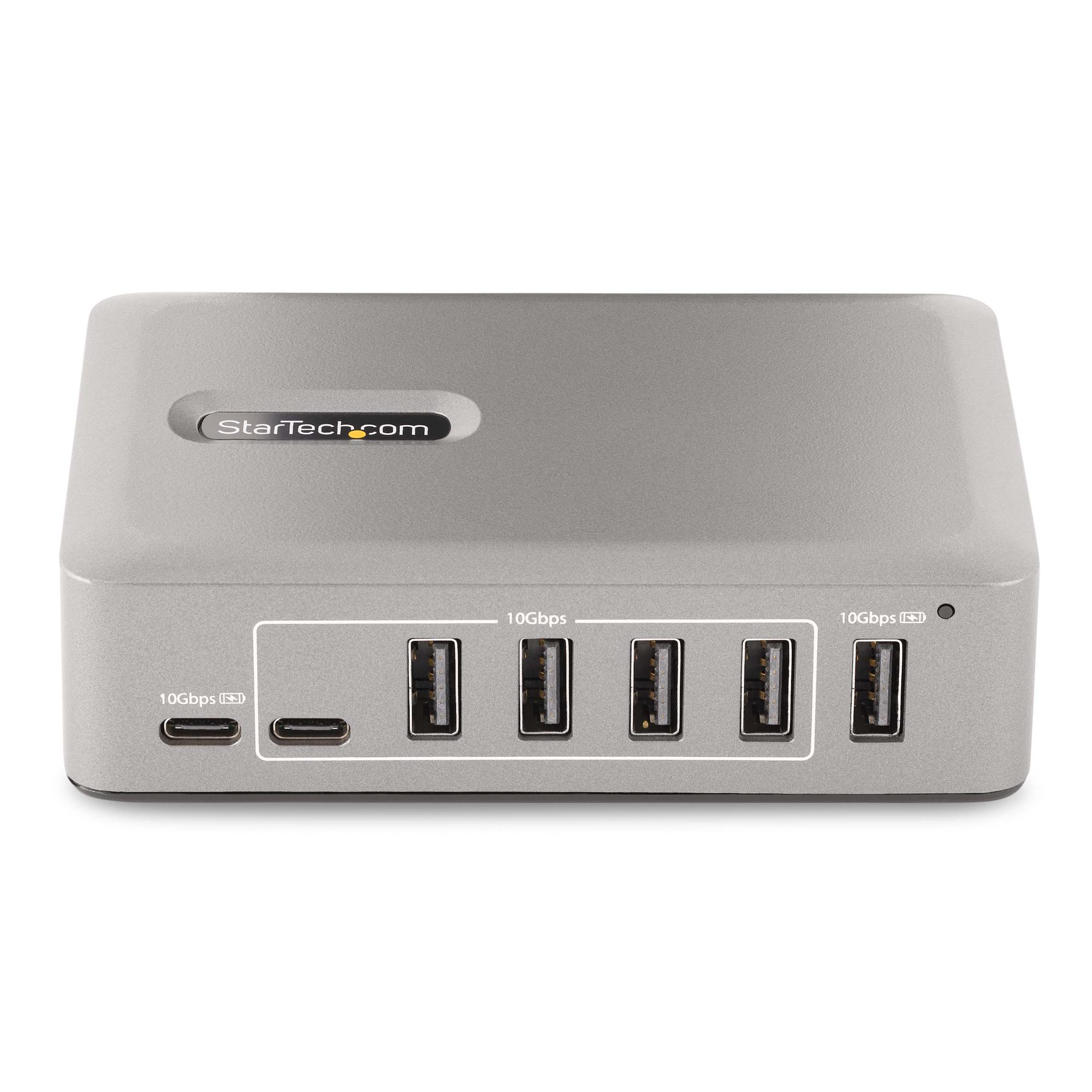 10-PORT USB-C HUB SELF-POWERED DESKTOP/LAPTOP EXPANSION HUB